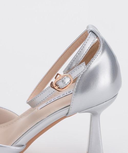 haremode（ハレモード）の「ビジューバックルパンプス（パンプス・レディース・ブラック/ベージュ/シルバー・22.5cm/23cm/23.5cm/24cm/24.5cm）」の6枚目の写真