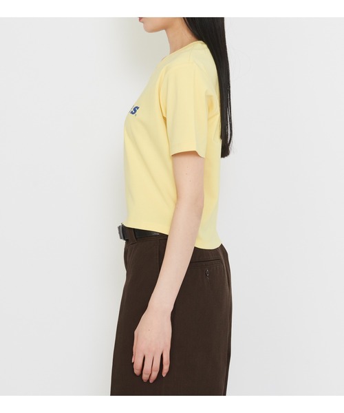 Dickies(ディッキーズ)の「ラメロゴ コンパクトTシャツ(Tシャツ/カットソー・レディース・イエロー系その他/ブルー・MEDIUM/SMALL)」の6枚目の写真