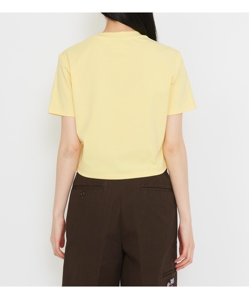 Dickies(ディッキーズ)の「ラメロゴ コンパクトTシャツ(Tシャツ/カットソー・レディース・イエロー系その他/ブルー・MEDIUM/SMALL)」の7枚目の写真