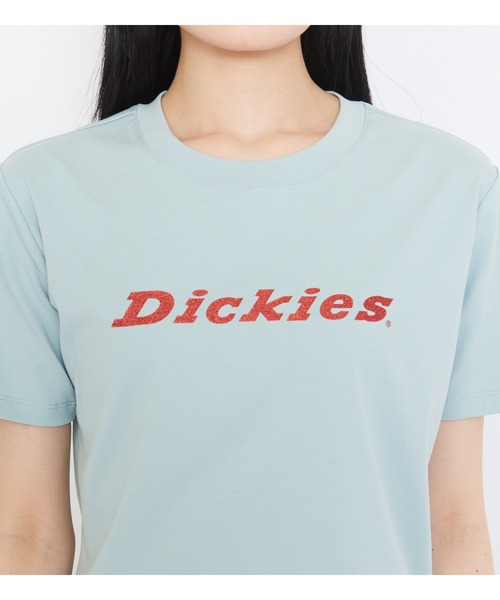 Dickies(ディッキーズ)の「ラメロゴ コンパクトTシャツ(Tシャツ/カットソー・レディース・イエロー系その他/ブルー・MEDIUM/SMALL)」の16枚目の写真