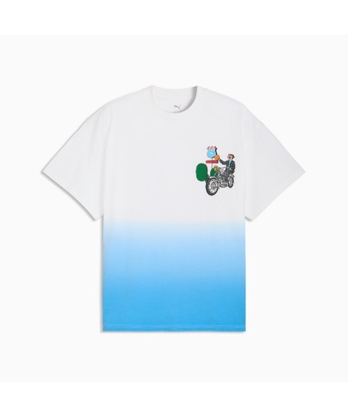 PUMA（プーマ）の「PUMA THE ATW DYLAN S/S T-SHIRT III（プーマ ATW DYLAN 半袖Tシャツ III）（Tシャツ/カットソー・メンズ・ホワイト系・MEDIUM/SMALL/XX-LARGE/X-LARGE/LARGE）」の4枚目の写真
