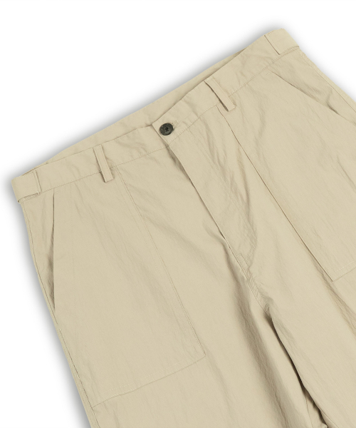 MUDSALT（マッドソルト）の「シアサッカー パティグパンツ ベージュ（その他パンツ・メンズ・その他・1/2/3）」の4枚目の写真