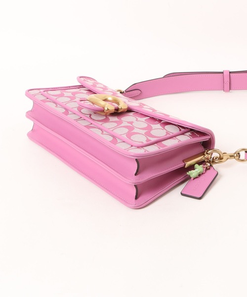 COACH(コーチ)の「【COACH | BRAIN DEAD】ソフト タビー ショルダー バッグ 26・シグネチャー ジャカード(ショルダーバッグ・レディース・ピンク系その他・ONE)」の13枚目の写真