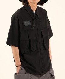 【ムラサキスポーツ限定】DEAR LAUREL/ディアローレル 半袖 シャツ LOM-VERSATILE SHIRT 【Hiroshi Nozawa design】 DL26S-2405