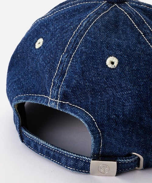 KIJIMA TAKAYUKI（キジマ　タカユキ）の「RECYCLED DENIM 6PANEL CAP（キャップ・レディース・サックスブルー/ブラック/インディゴブルー・FREE）」の8枚目の写真