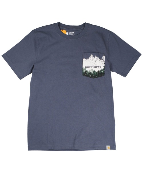 Carhartt(カーハート)の「【T20】【Carhartt/カーハート】HEAVYWEIGHT S/S POCKET GRAPHIC TEE(Tシャツ/カットソー・メンズ・オレンジ/ネイビー・LARGE/MEDIUM/SMALL)」の3枚目の写真