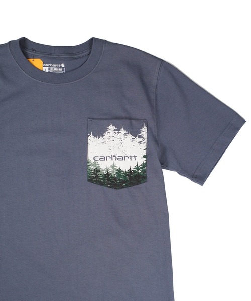 Carhartt(カーハート)の「【T20】【Carhartt/カーハート】HEAVYWEIGHT S/S POCKET GRAPHIC TEE(Tシャツ/カットソー・メンズ・オレンジ/ネイビー・LARGE/MEDIUM/SMALL)」の5枚目の写真