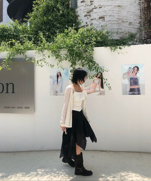 ASON(アズオン)の「ROTA VINTAGE CARDIGAN / IVORY(カーディガン/ボレロ・レディース・その他・FREE)」の11枚目の写真