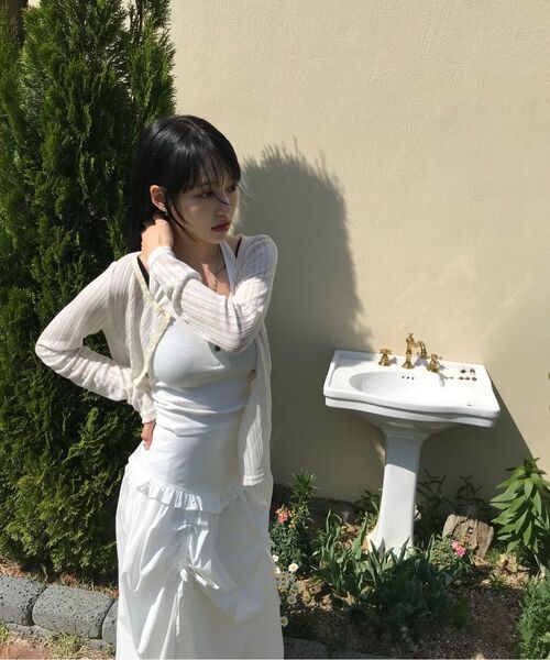 ASON(アズオン)の「ROTA VINTAGE CARDIGAN / IVORY(カーディガン/ボレロ・レディース・その他・FREE)」の12枚目の写真