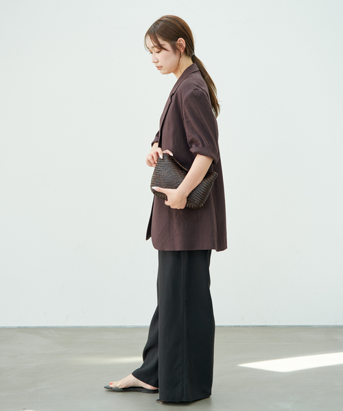 plage(プラージュ)の「R’IAM シングルブレストハーフジャケット(その他アウター・レディース・ブラウン/ベージュ・38/36)」の6枚目の写真