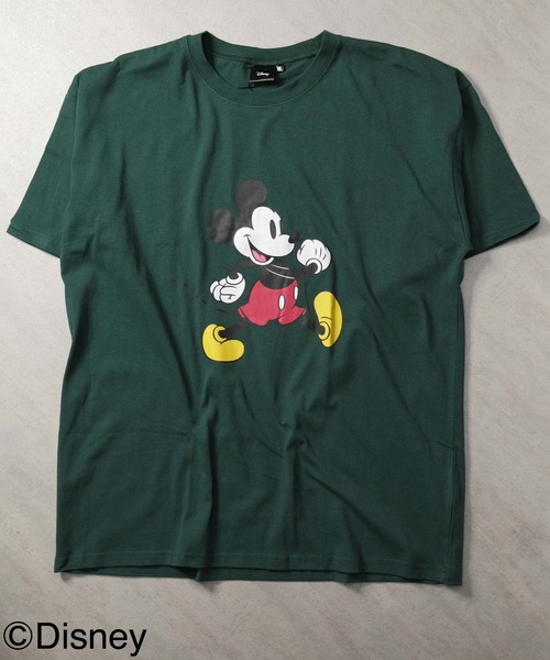 Disney(ディズニー)の「MICKEYMOUSE ミッキー BIG半袖Tシャツ(Tシャツ/カットソー・メンズ・グレー系その他/ネイビー/オフホワイト/ホワイト系その他/ベージュ/グレー/チャコール/ダークグリーン・XL/L/M)」の12枚目の写真
