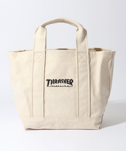 THRASHER(スラッシャー)の「【THRASHER/スラッシャー】キャンバス ミニトートバッグ ランチバッグ(トートバッグ・メンズ・アイボリー系1/アイボリー系2・FREE)」の7枚目の写真