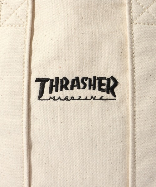 THRASHER(スラッシャー)の「【THRASHER/スラッシャー】キャンバス ミニトートバッグ ランチバッグ(トートバッグ・メンズ・アイボリー系1/アイボリー系2・FREE)」の8枚目の写真