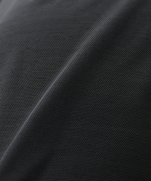 NICENICE MOMENT（ナイスナイスモーメント）の「NICENICE MOMENT/ナイスナイスモーメント MESH TUBE TOP チューブトップ（その他アンダーウェア/インナー・レディース・ブラック/ベージュ・SMALL/X-SMALL）」の9枚目の写真