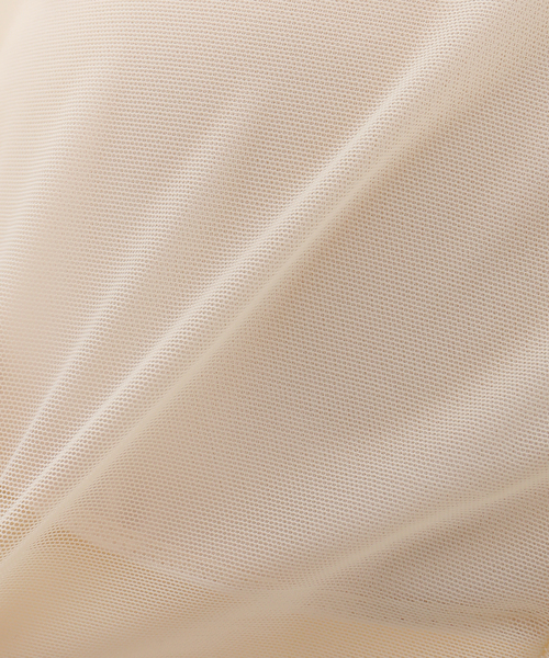 NICENICE MOMENT（ナイスナイスモーメント）の「NICENICE MOMENT/ナイスナイスモーメント MESH TUBE TOP チューブトップ（その他アンダーウェア/インナー・レディース・ブラック/ベージュ・SMALL/X-SMALL）」の10枚目の写真