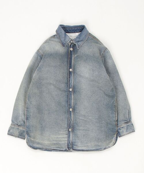MM6 Maison Margiela(エムエムシックス メゾン マルジェラ)の「MM6 Maison Margiela(エムエムシックス メゾン マルジェラ)Kids & Junior バックブランドロゴデニムジャケット(デニムジャケット・キッズ・インディゴブルー・14Y/16Y)」の7枚目の写真