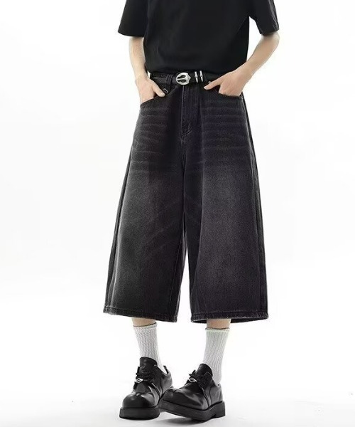 REBALANCE(リバランス)の「デニム ハーフパンツ(デニムパンツ・メンズ・B/A/C・X-LARGE/LARGE/MEDIUM)」の6枚目の写真