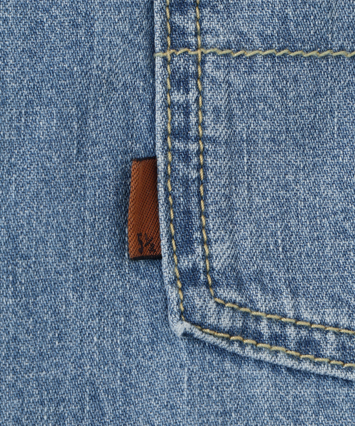 Spick & Span(スピックアンドスパン)の「《追加》5 1/2 8oz LOOSE WIDE DENIM(デニムパンツ・レディース・サックスブルー・29/28/27/26)」の20枚目の写真