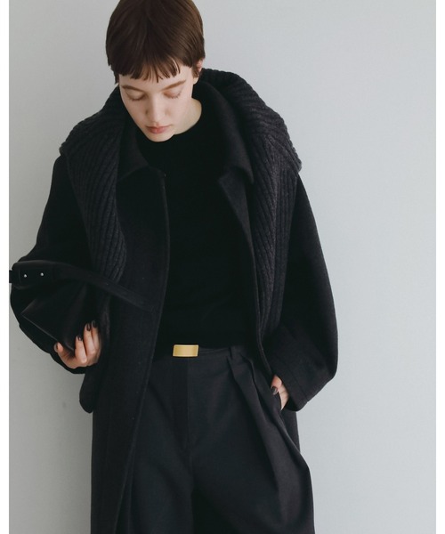 anuke(アンヌーク)の「Wool100% Crewneck Knit(ニット/セーター・レディース・ライトグリーン/チャコールグレー/ブラック・FREE)」の16枚目の写真