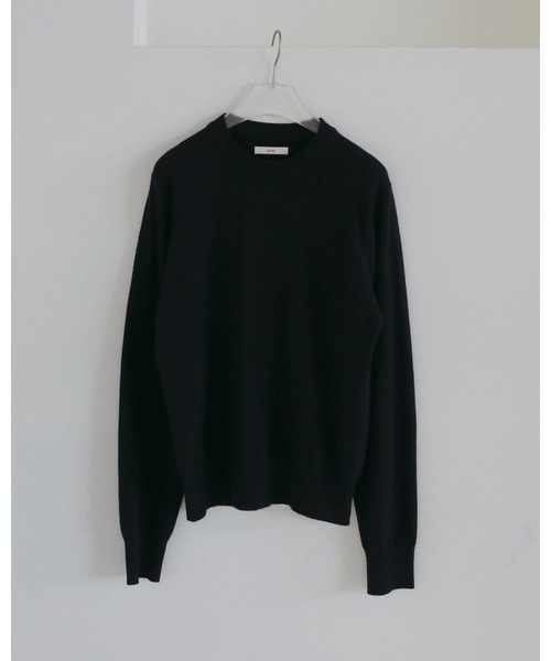 anuke(アンヌーク)の「Wool100% Crewneck Knit(ニット/セーター・レディース・ライトグリーン/チャコールグレー/ブラック・FREE)」の9枚目の写真