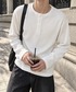 CIYOT（シヨウト）の「【CIYOT】テレコリブ コンパクトフィット ヘンリーネック長袖Tシャツ（Tシャツ/カットソー・L）」