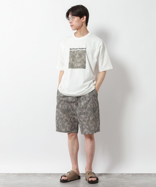 GLOBAL WORK(グローバルワーク)の「ミュルーズモダン ショートパンツ/1042991(その他パンツ・メンズ・オリーブ/ネイビー/チャコールグレー/ブラック系その他・SMALL/LARGE/MEDIUM/X-LARGE)」の5枚目の写真
