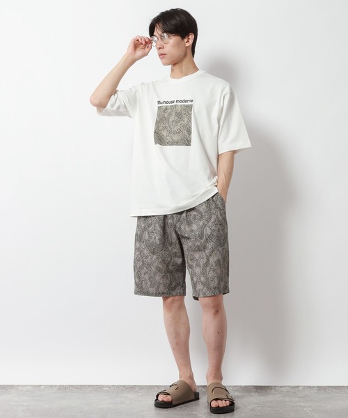 GLOBAL WORK(グローバルワーク)の「ミュルーズモダン ショートパンツ/1042991(その他パンツ・メンズ・オリーブ/ネイビー/チャコールグレー/ブラック系その他・SMALL/LARGE/MEDIUM/X-LARGE)」の6枚目の写真