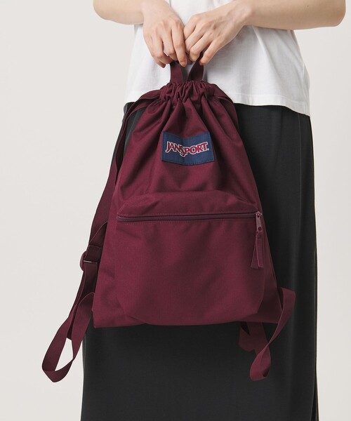 JANSPORT(ジャンスポーツ)の「【別注】<JANSPORT>カラー ドロスト リュック(バックパック/リュック・レディース・ワインレッド・FREE)」の2枚目の写真