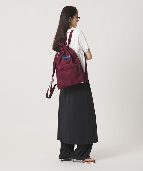 JANSPORT(ジャンスポーツ)の「【別注】<JANSPORT>カラー ドロスト リュック(バックパック/リュック・レディース・ワインレッド・FREE)」の3枚目の写真