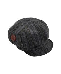 MIRECO（ミレコ）の「SIDE BUTTON HAT KHAKI GREY（ニットキャップ/ビーニー）」