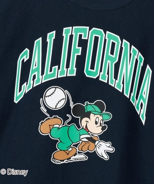 Disney(ディズニー)の「【Champion】ディズニー ミッキーマウス / SHORT SLEEVE T-SHIRT(Tシャツ/カットソー・メンズ・ホワイト/ネイビー・XL/L/S/M)」の9枚目の写真