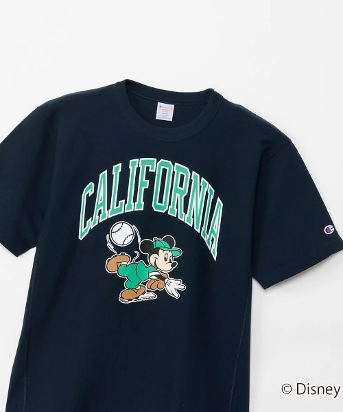 Disney(ディズニー)の「【Champion】ディズニー ミッキーマウス / SHORT SLEEVE T-SHIRT(Tシャツ/カットソー・メンズ・ホワイト/ネイビー・XL/L/S/M)」の10枚目の写真