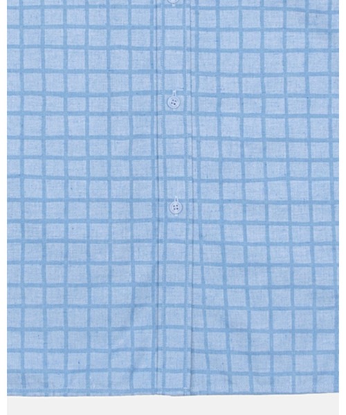 marimekko(マリメッコ)の「Toistuma Pikku Ruutu / blouse(シャツ/ブラウス・レディース・ライトブルー・34/36)」の10枚目の写真
