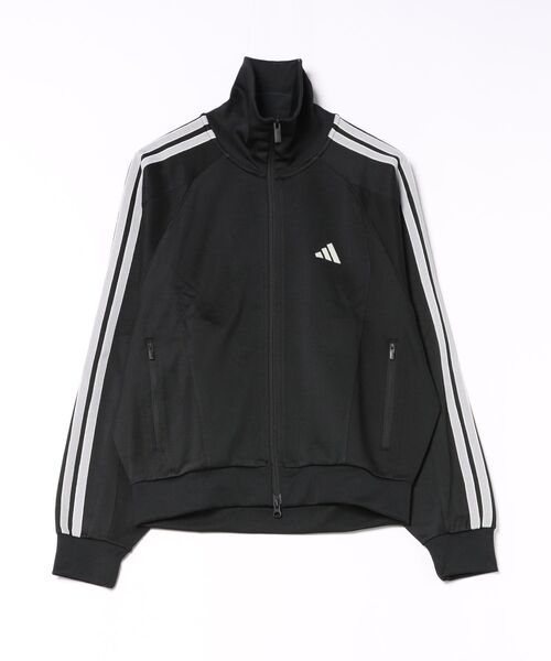 adidas(アディダス)の「adidas/アディダス トラックジャケット DM419(スウェット・レディース・ブラック/グレー・M/L)」の11枚目の写真