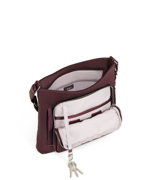 TUMI(トゥミ)の「VOYAGEUR 「テイラー」クロスボディ(ショルダーバッグ・レディース・レッド系その他・FREE)」の3枚目の写真