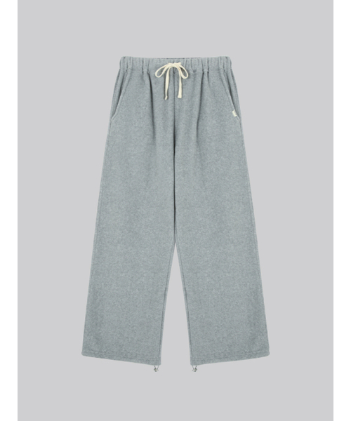 FRIVER07（フリバー07）の「Fleece jogger pants [FRFA02PT01]_Light gray（スウェットパンツ・レディース・ライトグレー・FREE）」の2枚目の写真