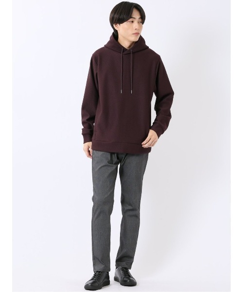 m.f.editorial(エムエフエディトリアル)の「パンツ メンズ ストレッチ スリム 5ポケット テーパード ピンヘッド クロスストレッチ(チノパンツ・メンズ・ブラック/ブラウン・X-LARGE/LARGE/MEDIUM/S)」の6枚目の写真