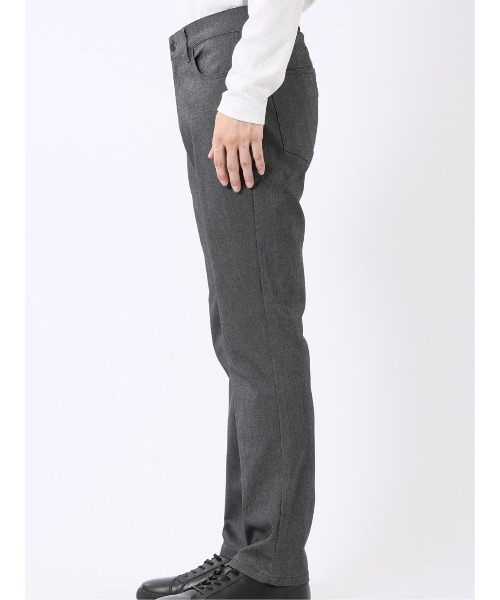 m.f.editorial(エムエフエディトリアル)の「パンツ メンズ ストレッチ スリム 5ポケット テーパード ピンヘッド クロスストレッチ(チノパンツ・メンズ・ブラック/ブラウン・X-LARGE/LARGE/MEDIUM/S)」の8枚目の写真