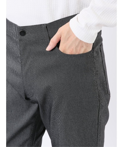 m.f.editorial(エムエフエディトリアル)の「パンツ メンズ ストレッチ スリム 5ポケット テーパード ピンヘッド クロスストレッチ(チノパンツ・メンズ・ブラック/ブラウン・X-LARGE/LARGE/MEDIUM/S)」の10枚目の写真