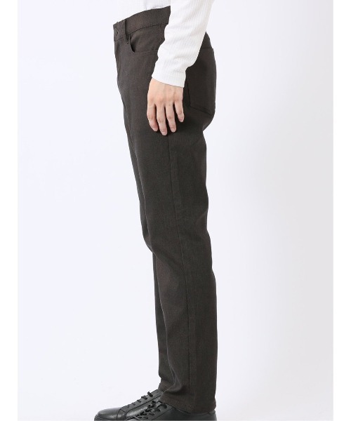 m.f.editorial(エムエフエディトリアル)の「パンツ メンズ ストレッチ スリム 5ポケット テーパード ピンヘッド クロスストレッチ(チノパンツ・メンズ・ブラック/ブラウン・X-LARGE/LARGE/MEDIUM/S)」の19枚目の写真
