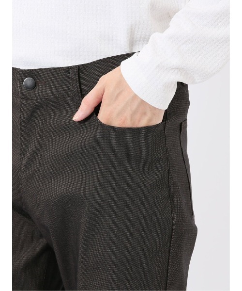 m.f.editorial(エムエフエディトリアル)の「パンツ メンズ ストレッチ スリム 5ポケット テーパード ピンヘッド クロスストレッチ(チノパンツ・メンズ・ブラック/ブラウン・X-LARGE/LARGE/MEDIUM/S)」の21枚目の写真