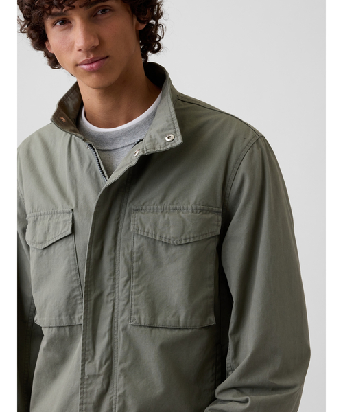 GAP(ギャップ)の「ボクシー フィールドジャケット(その他アウター・メンズ・グリーン・S/M/L/XL)」の4枚目の写真