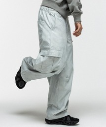ACID WASH NYRON CARGO PANTS / アシッドウォッシュナイロンカーゴパンツ ドローコード メンズ レディース ユニセックス