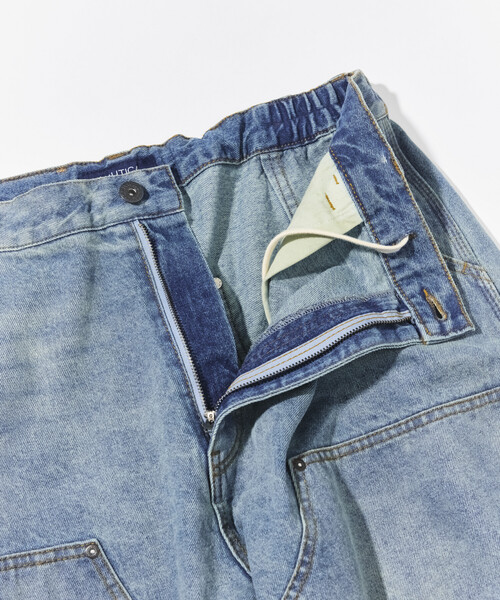 NAUTICA(ノーティカ)の「NAUTICA/ノーティカ スーパーワイド カーブシルエット ダブルニー ペインターパンツ(デニムパンツ・メンズ・ブラック/ネイビー・MEDIUM/LARGE/X-LARGE)」の18枚目の写真