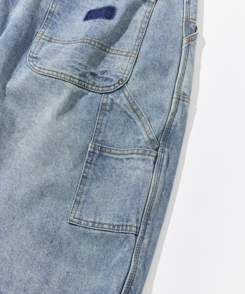 NAUTICA(ノーティカ)の「NAUTICA/ノーティカ スーパーワイド カーブシルエット ダブルニー ペインターパンツ(デニムパンツ・メンズ・ブラック/ネイビー・MEDIUM/LARGE/X-LARGE)」の22枚目の写真