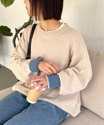 CIAOPANIC TYPY | 【ZOZO限定】ウォッシャブルビックシルエットロンTライクニット(ニット/セーター)