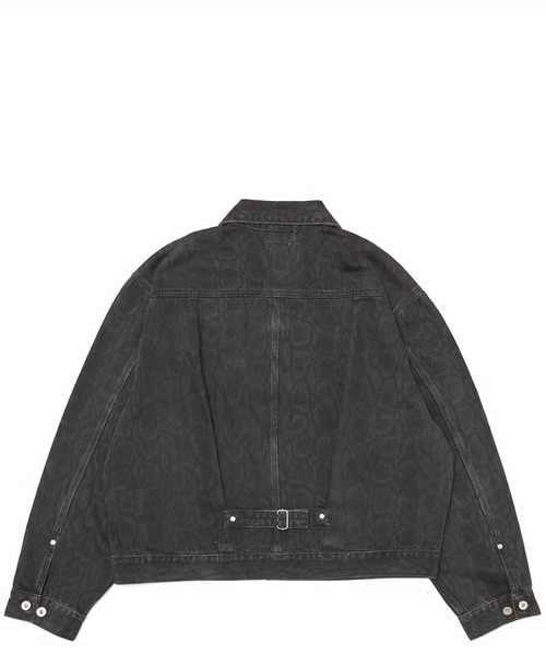 Carhartt WIP(カーハートダブリューアイピー)の「CARHARTT WIP BELMAR JACKET 【SNAKE CAMO】(デニムジャケット・メンズ・ブラック系その他・L)」の2枚目の写真