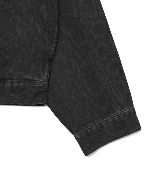 Carhartt WIP(カーハートダブリューアイピー)の「CARHARTT WIP BELMAR JACKET 【SNAKE CAMO】(デニムジャケット・メンズ・ブラック系その他・L)」の5枚目の写真