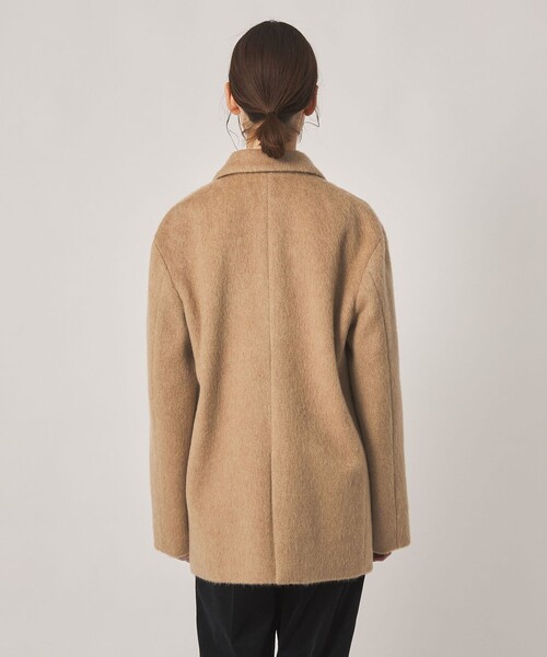 Steven Alan(スティーブンアラン)の「<Steven Alan>ウール モヘヤ ミックス シャギー ジャケット(テーラードジャケット・レディース・グレー/ベージュ・M/S)」の14枚目の写真