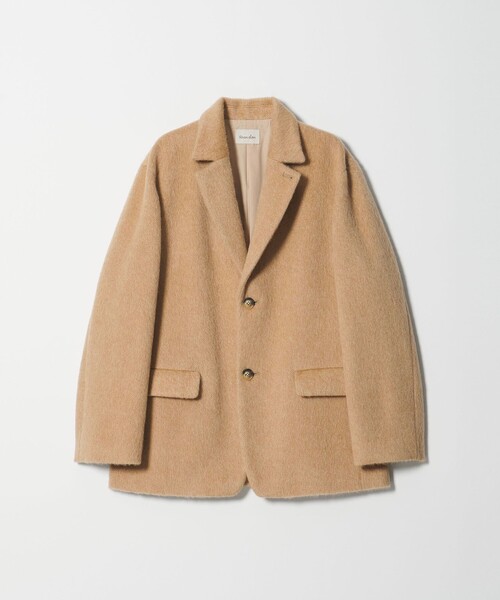 Steven Alan(スティーブンアラン)の「<Steven Alan>ウール モヘヤ ミックス シャギー ジャケット(テーラードジャケット・レディース・グレー/ベージュ・M/S)」の15枚目の写真